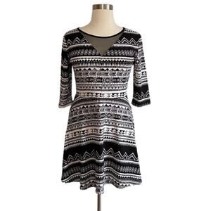 Rue 21+ Black & White Dress NWOT